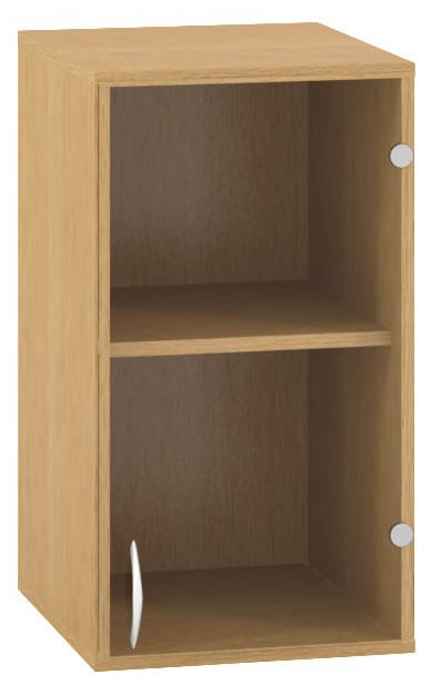 ALFA 500 Skříň 400x458x717, Nástavec, Dveře sklo p