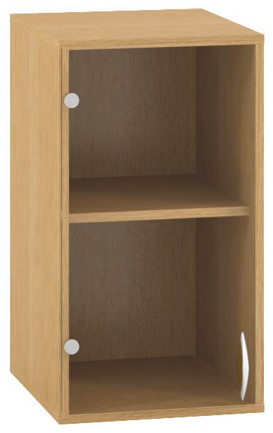 ALFA 500 Skříň 400x458x717, Nástavec, Dveře sklo l