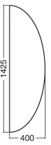 ALFA 200 Přísed 1425x400x25, Divoká hruška